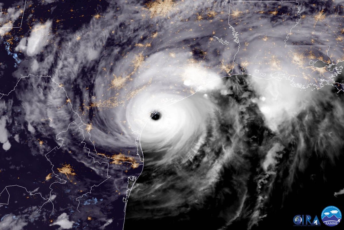 Hurricane Harvey, image via NOAA Hurricane Harvey, image via NOAA