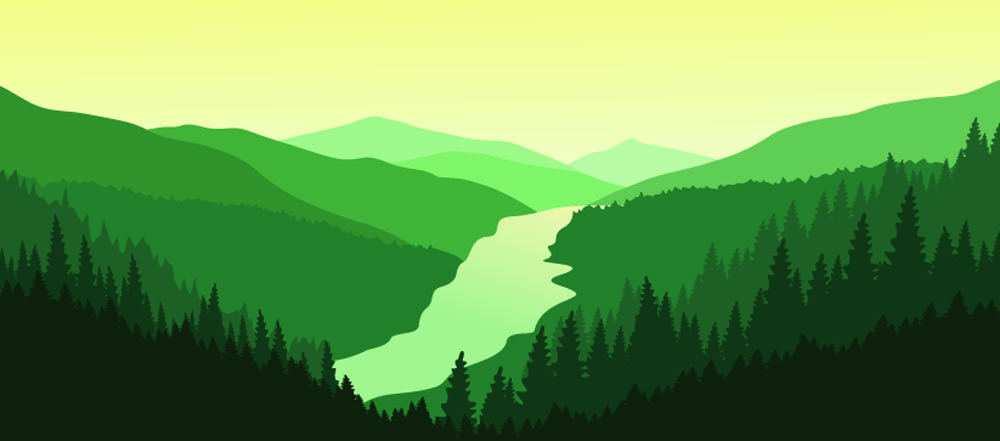 Free Free 213 Mountain River Svg SVG PNG EPS DXF File