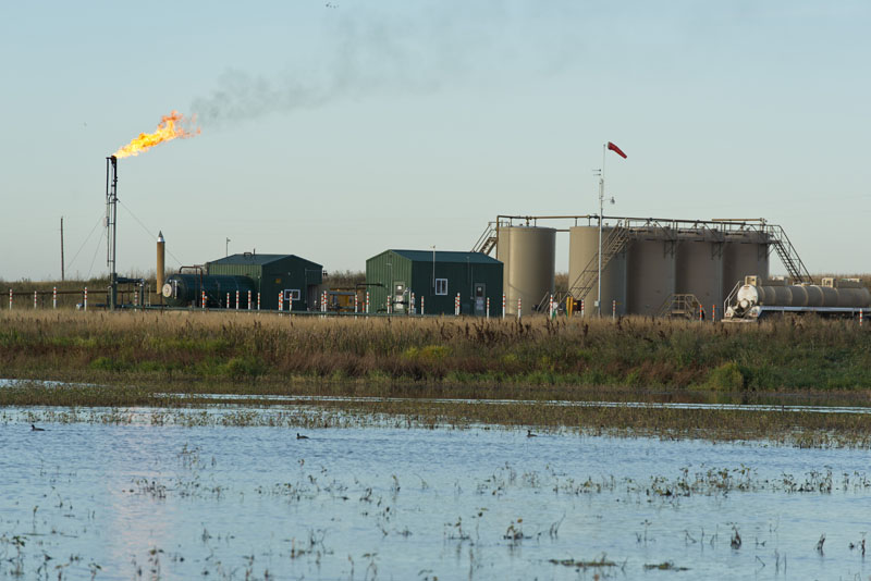 Fracking operations in North Dakota Fracking operations in North Dakota