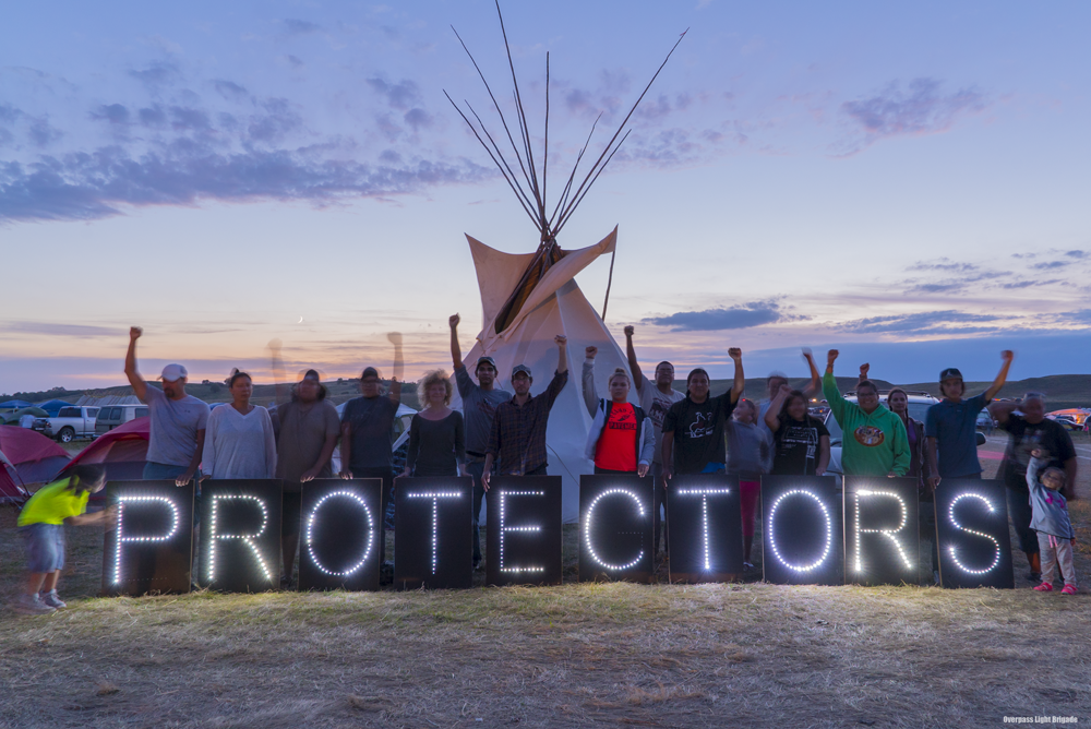 Sacred Stone Camp NoDAPL message. Photo Credit Joe Bursky - Creative Commons Sacred Stone Camp NoDAPL message. Photo Credit Joe Bursky - Creative Commons